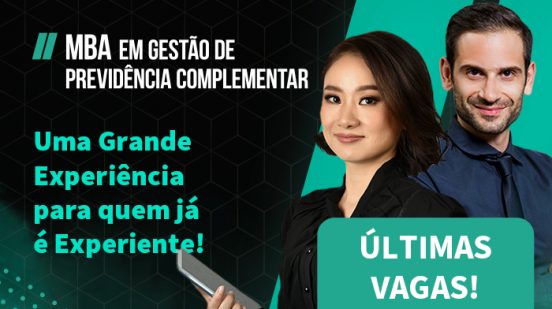 Últimas vagas para a oitava turma do MBA Gestão de Previdência Complementar, oferecido por UniAbrapp em parceria com o Ibmec